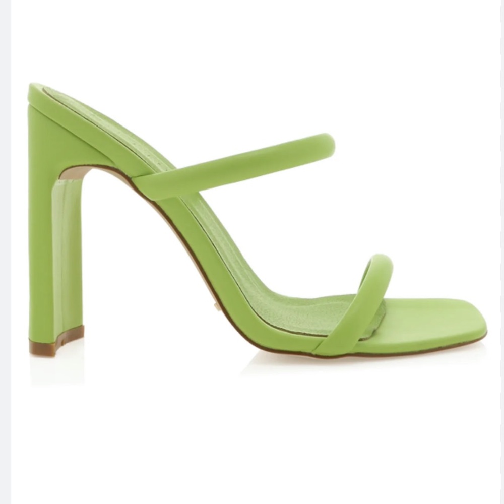 Bright Green Strappy Billini Heels